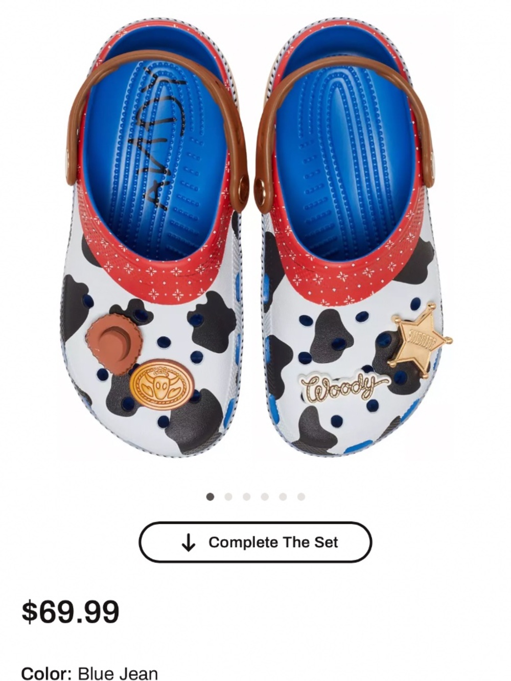 Men’s Toy Story Crocs